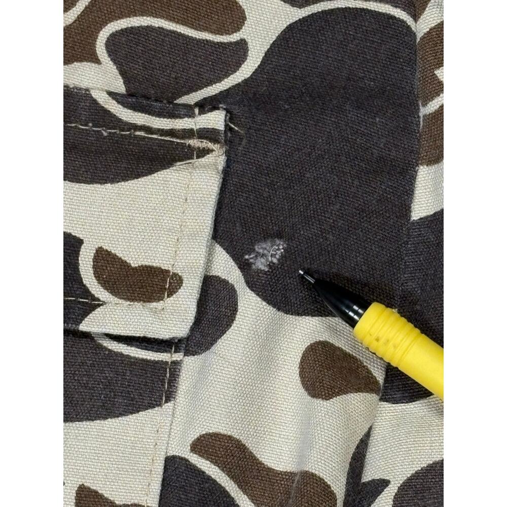 Walls Vintage 80s Duck Camo Cargo Pants Men's 38x32 1/2 Made in USA Hunting - Picture 7 of 7